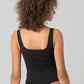 No Boundaries Seamless Ribbed Square Neck Bodysuit 