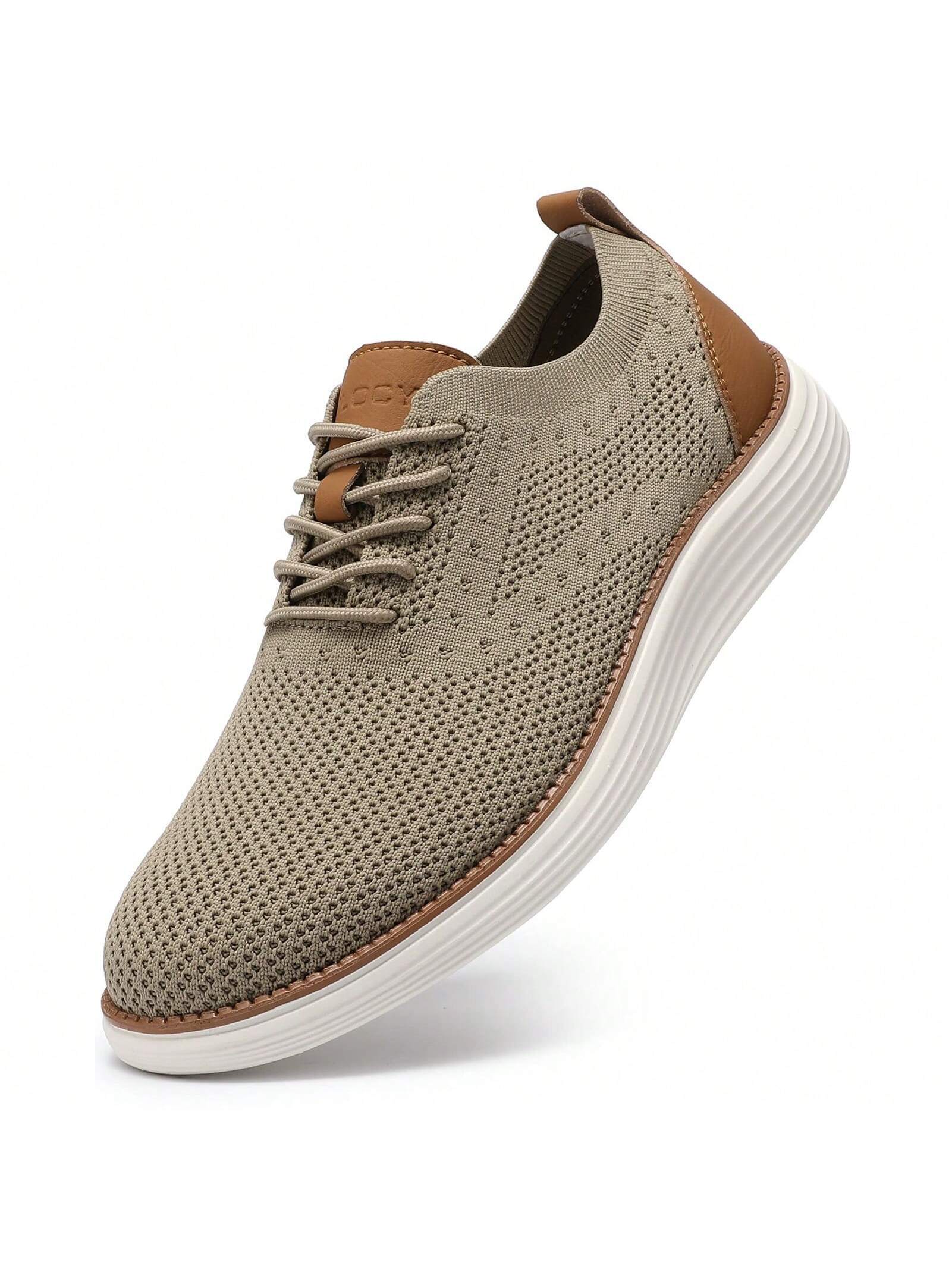 Oxfords Business Lace-Up Casual Mesh Sneakers 