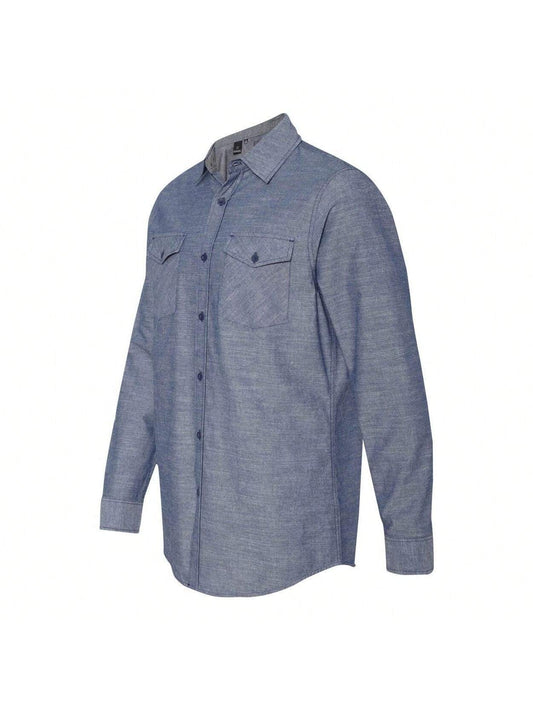 Burnside Chambray Long Sleeve Shirt 