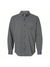 Burnside Technical Stretch Burn Shirt (Grey/ Black) 