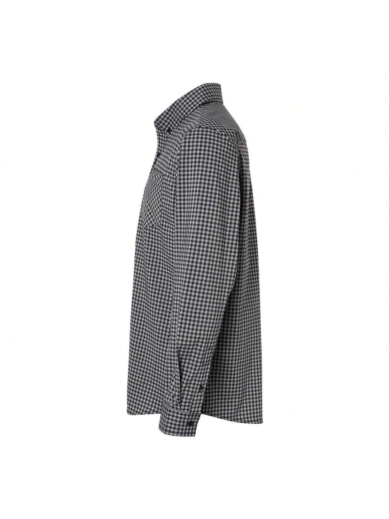 Burnside Technical Stretch Burn Shirt (Grey/ Black) 