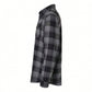 Burnside Perfect Flannel Work Shirt (Grey- Black) 