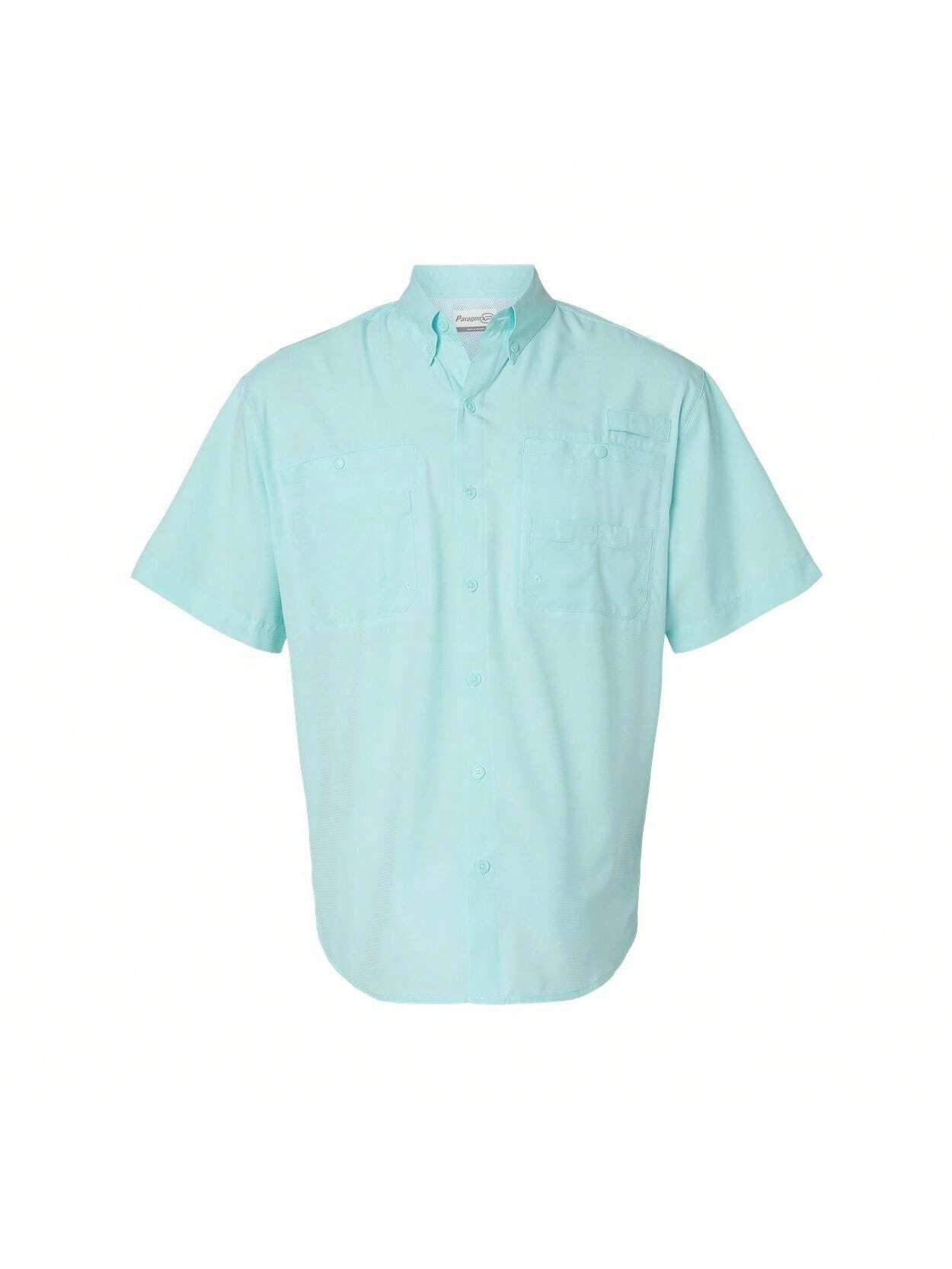 Paragon Hatteras Short Sleeve Aqua Blue Shirt 