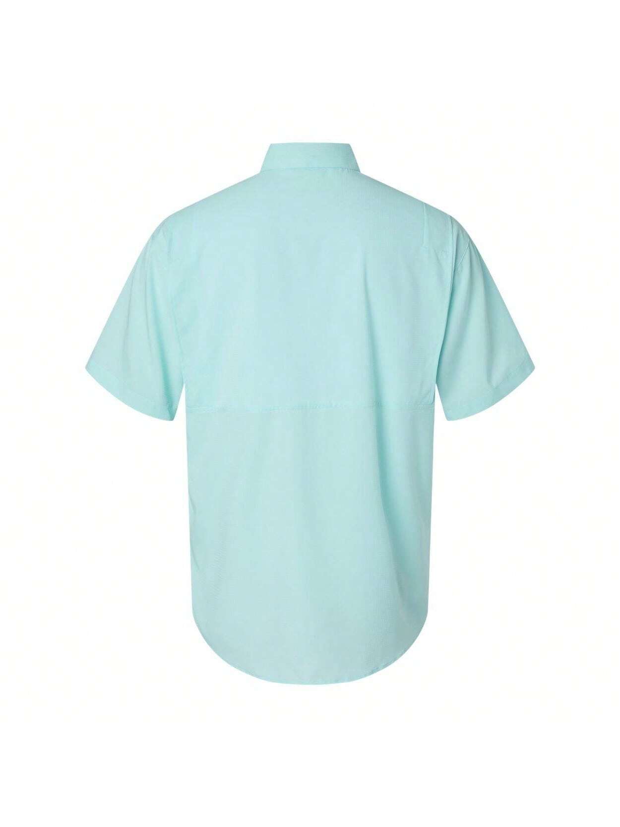 Paragon Hatteras Short Sleeve Aqua Blue Shirt 