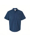 Paragon Hatteras Short Sleeve Navy Shirt 