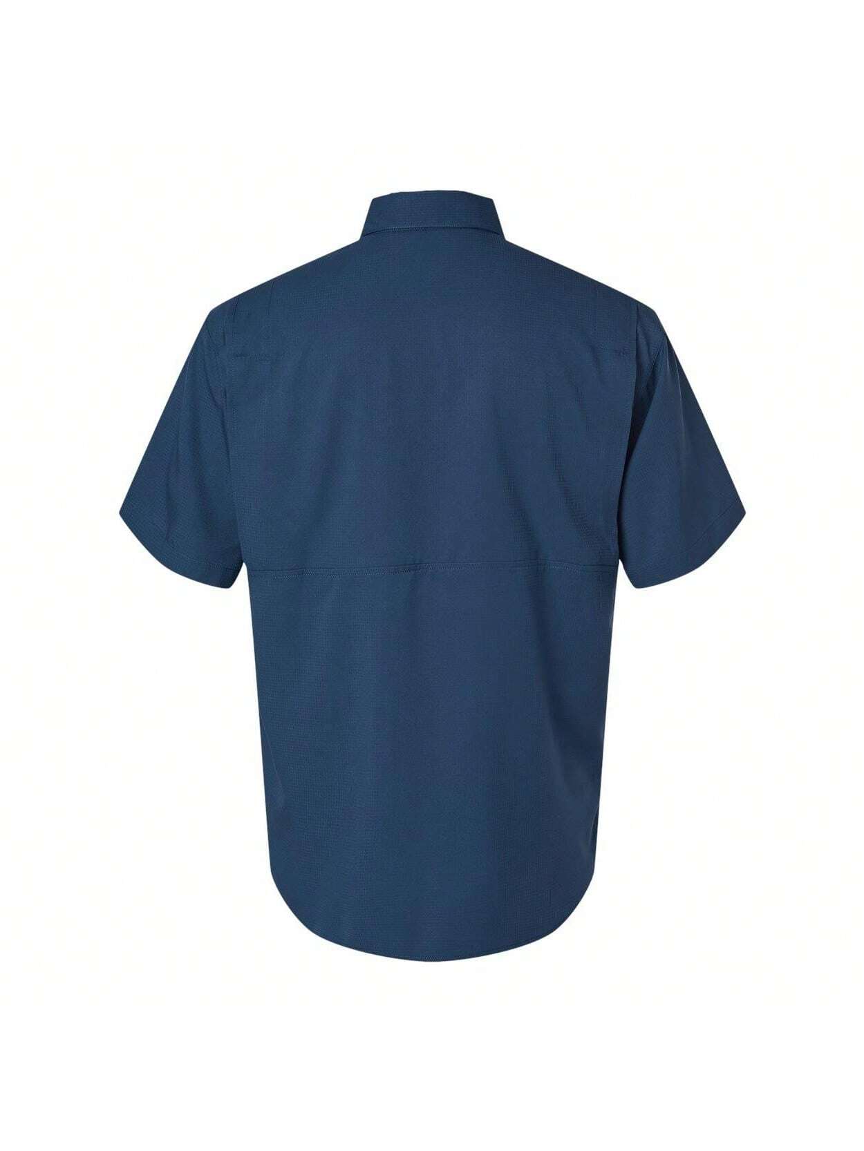 Paragon Hatteras Short Sleeve Navy Shirt 