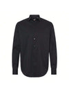 Van Heusen Stainshield Essential Black Shirt 