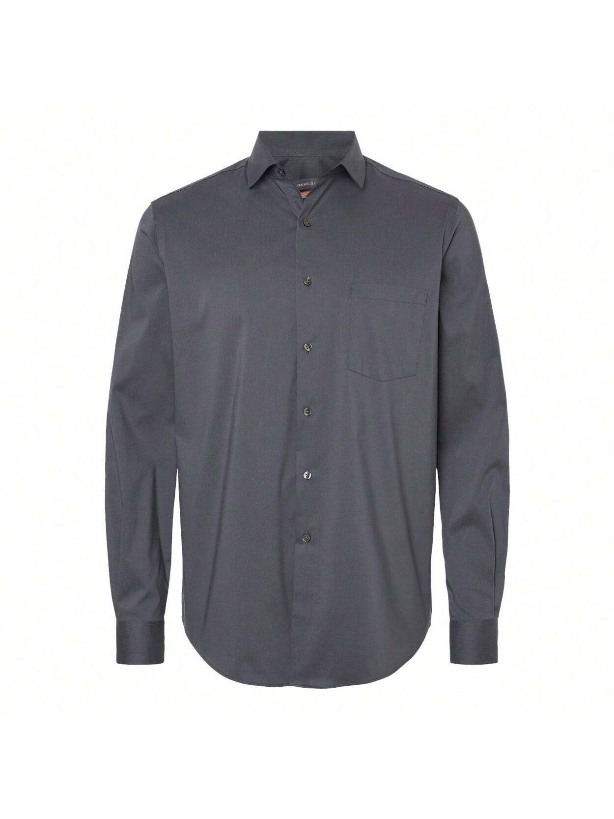 Van Heusen Stainshield Essential Shirt (Iron Gate) 