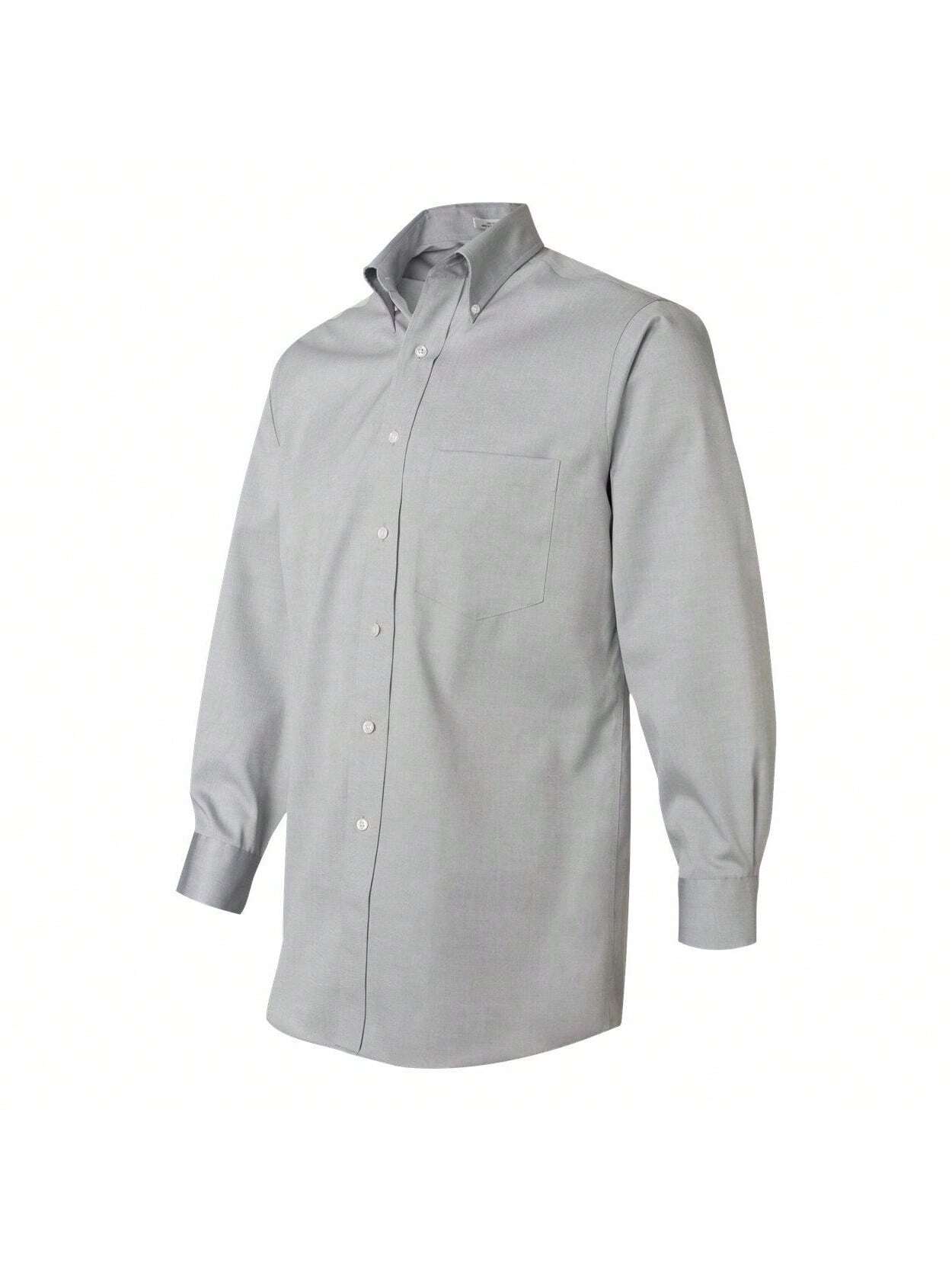 Van Heusen Oxford French Grey Shirt 