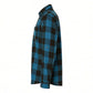 Burnside Long Sleeve Flannel Shirt (Blue-Buffalo) 