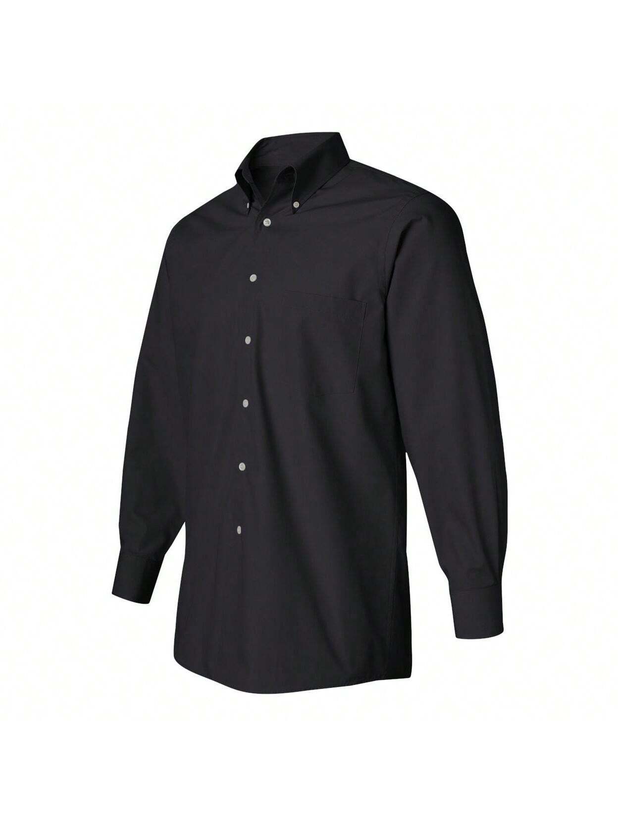 Van Heusen Silky Poplin Shirt (Black) 