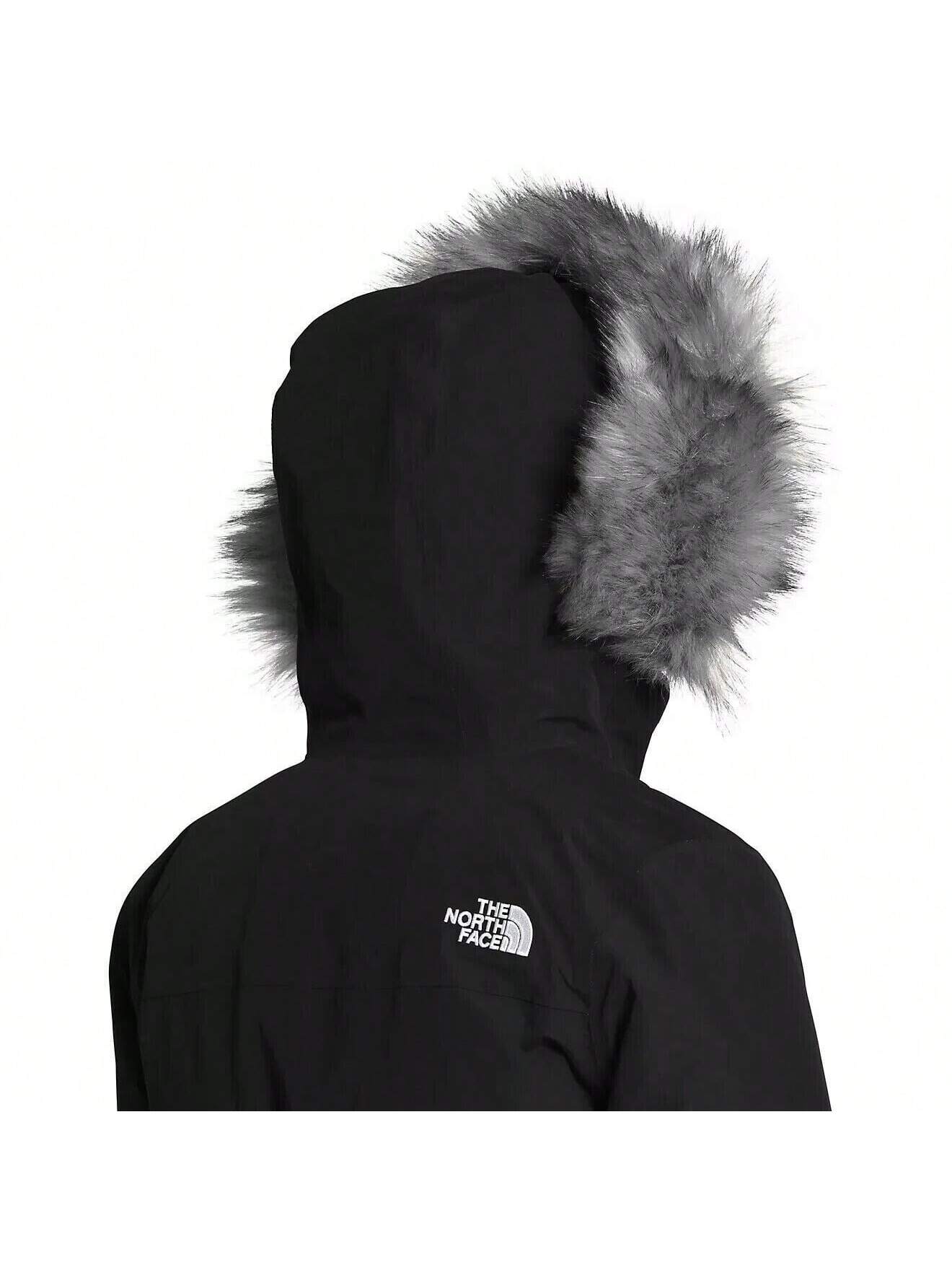 The North Face Arctic Black Full Zip Parka Jacket 