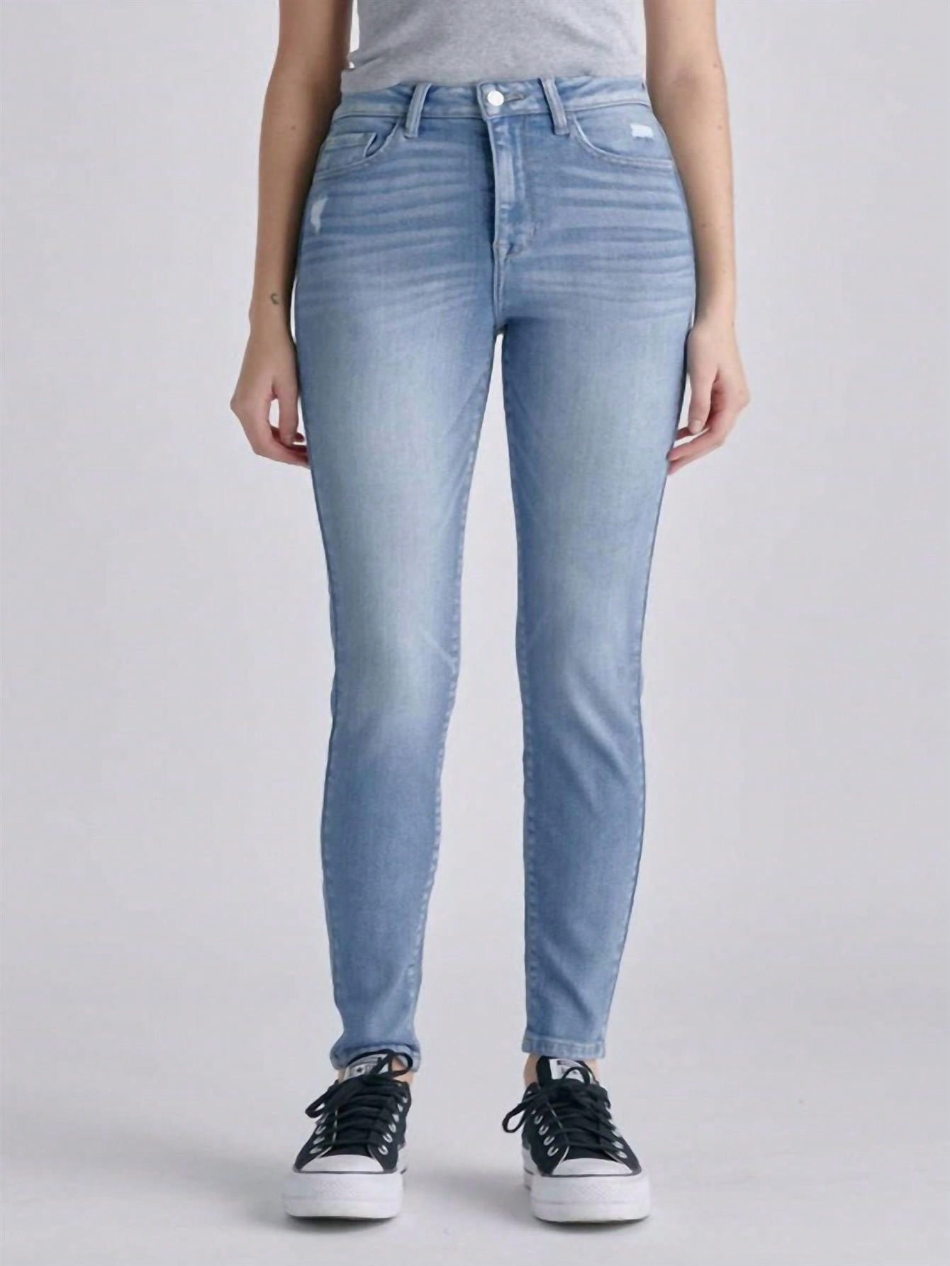 CELLO High Rise Ankle Skinny Jeans 