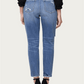 COMFORT STRETCH DISTRESSED MOM JEANS 