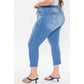 Plus Size Women's  Denim Ankle Jogger Jeans 