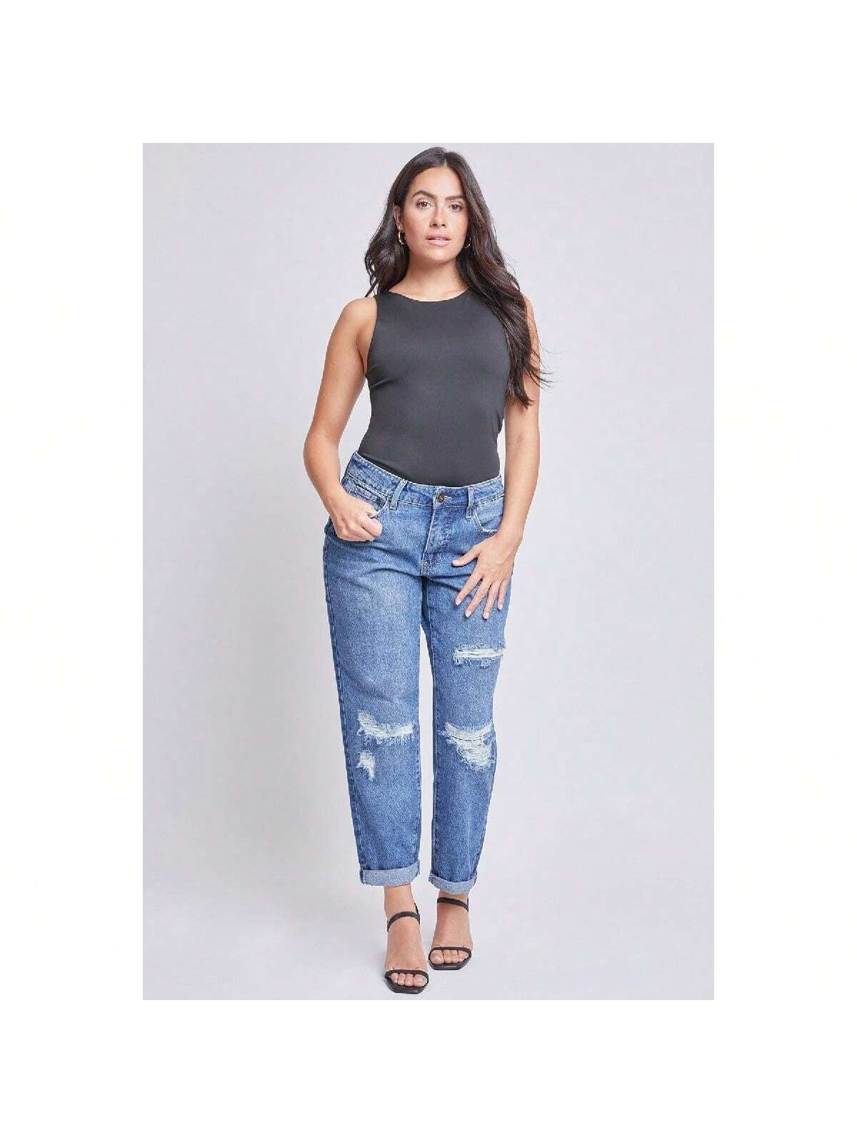 Dream Mid Rise Boyfriend Fit Jeans 