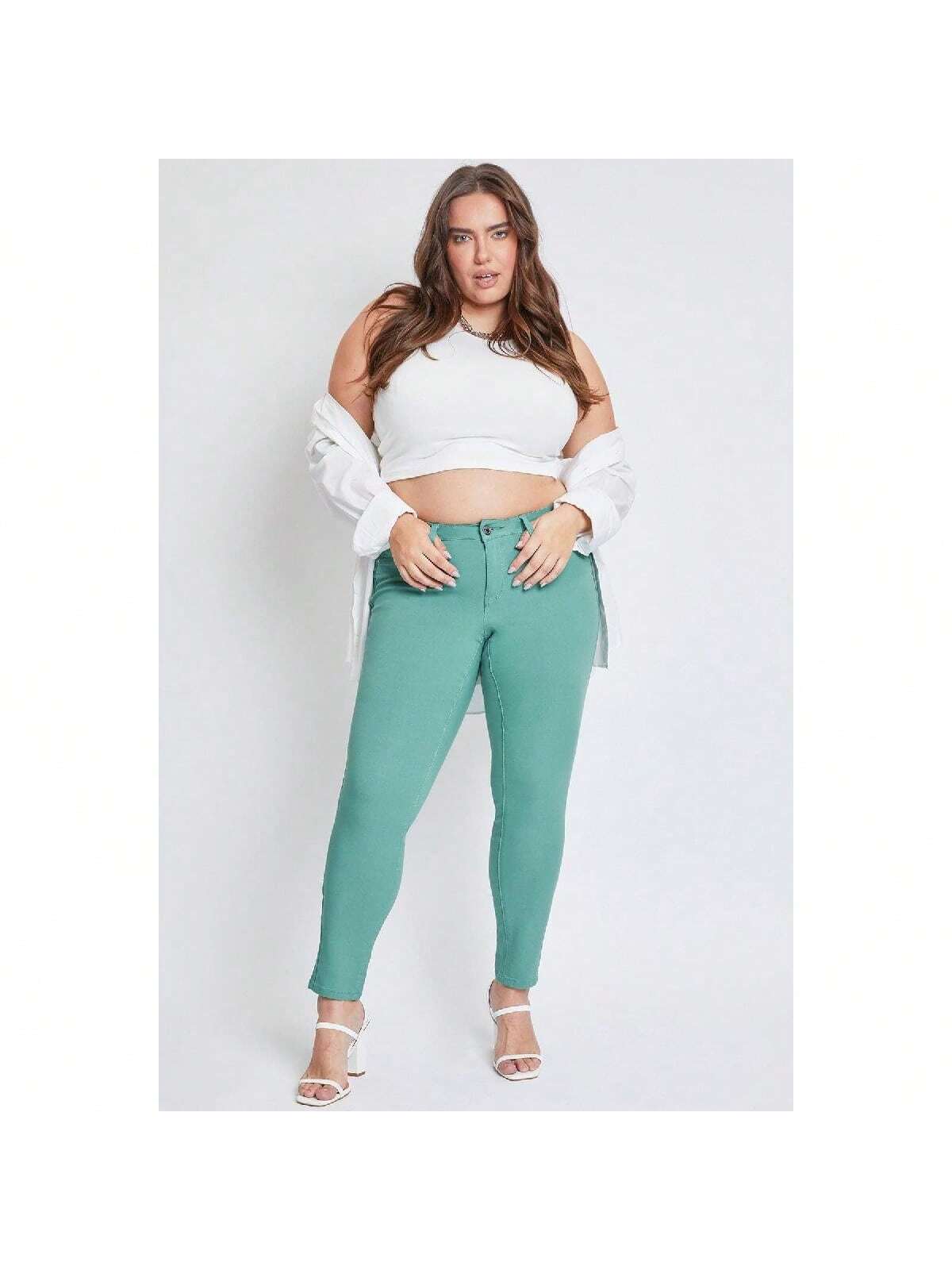 Plus Size  Hyperstretch  Forever Color Pants 