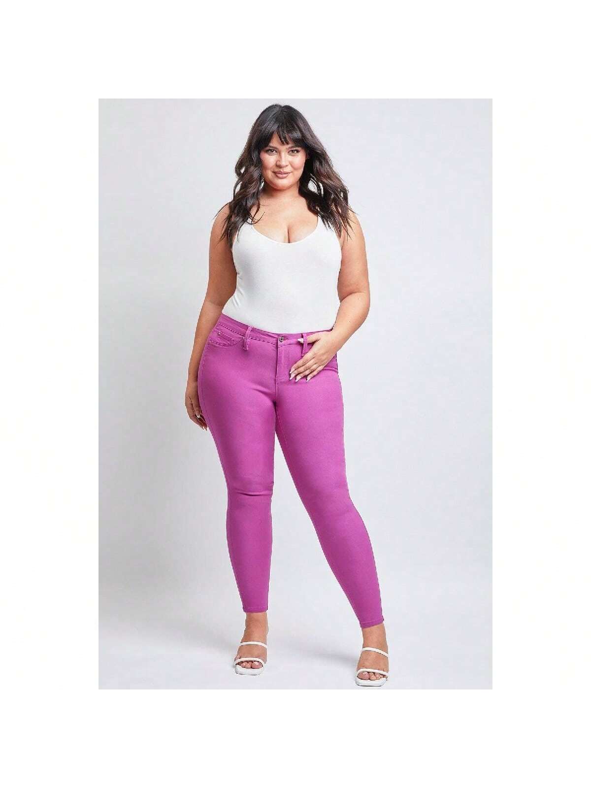 Plus Size  Hyperstretch  Forever Color Pants 