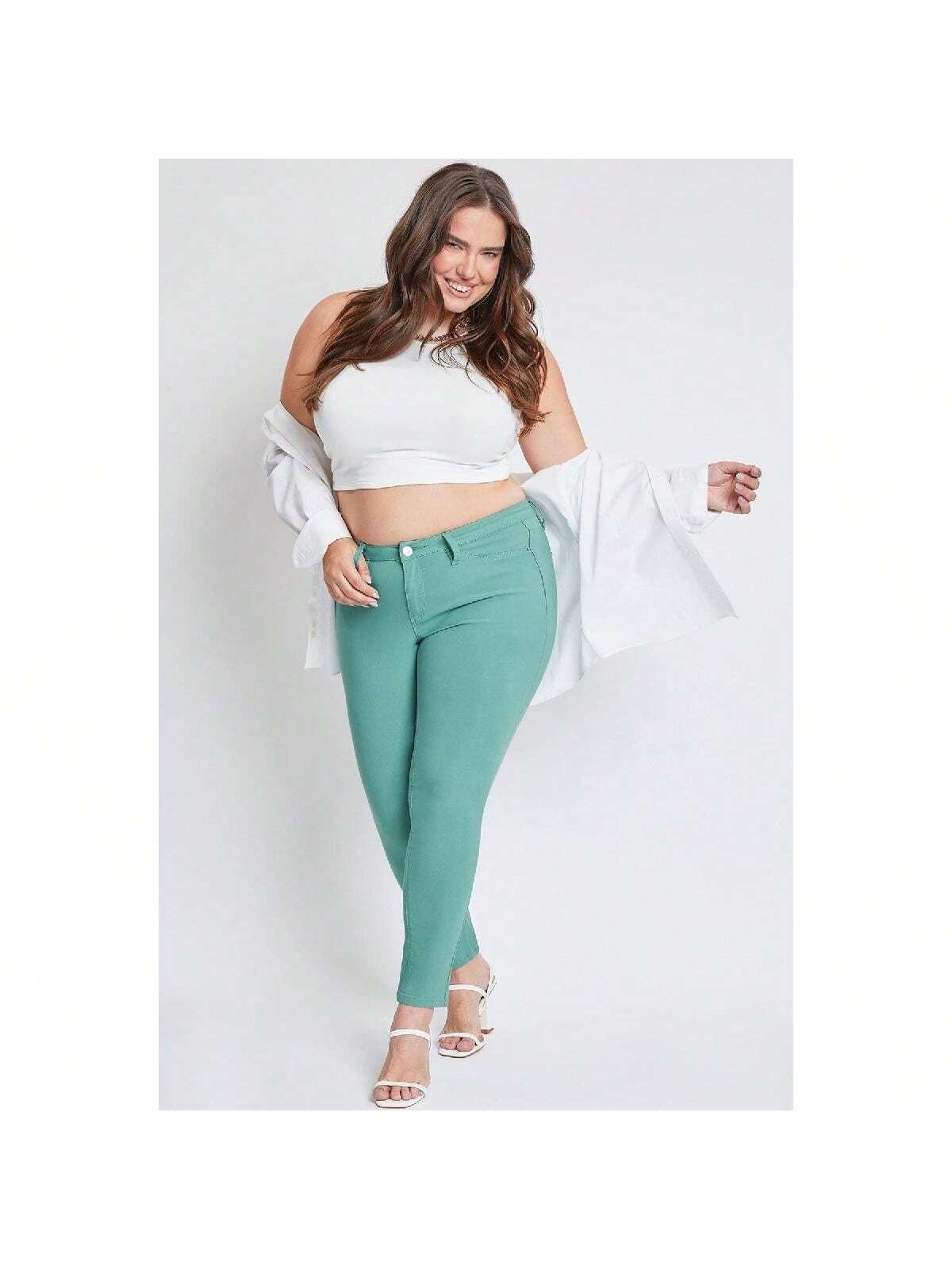 Plus Size  Hyperstretch  Forever Color Pants 