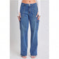 Women's Skater Cargo Wide Leg Jeans 