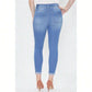 Tummy Control 2 Button Rolled Cuff Jeans 