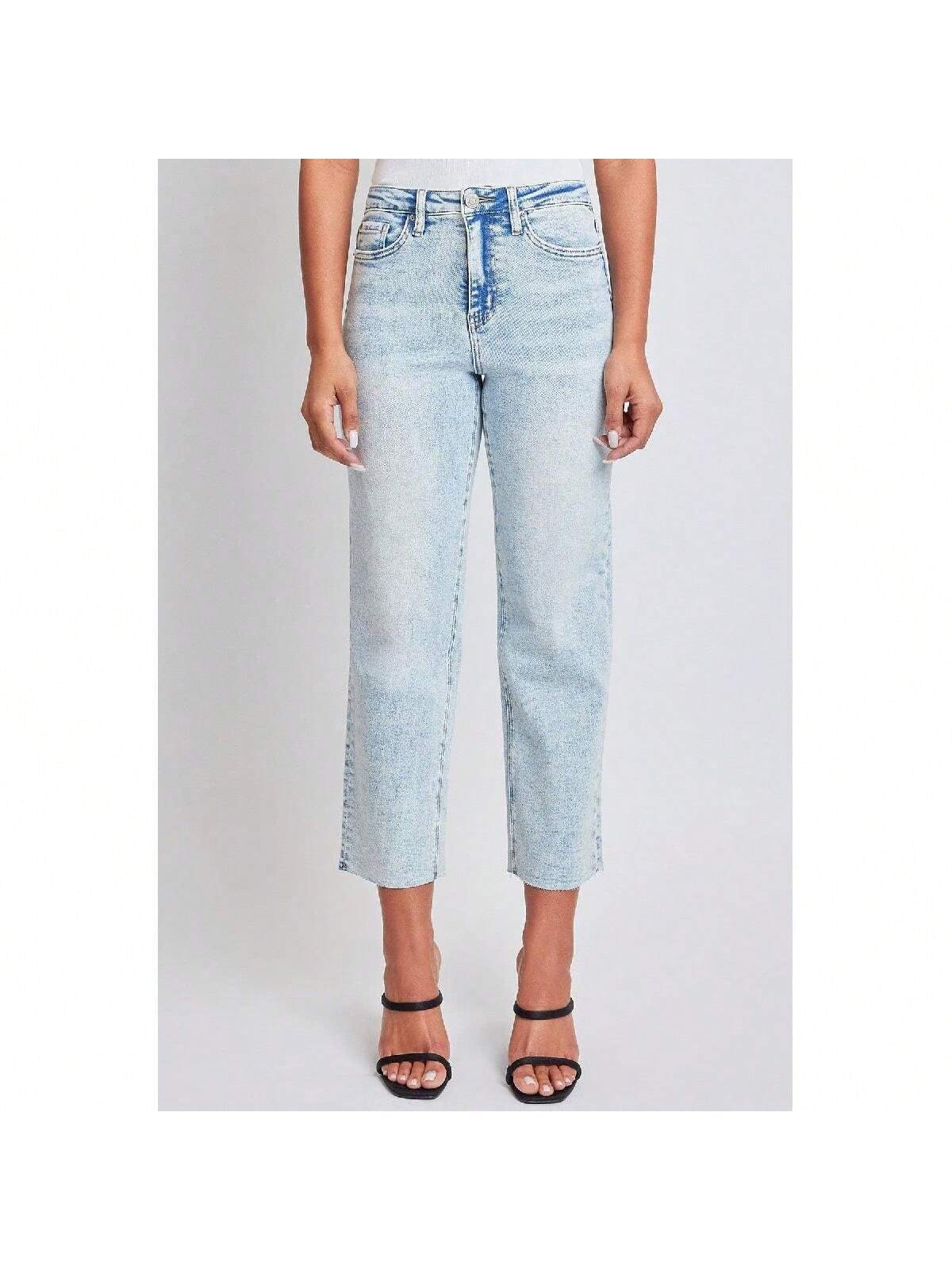 Women's Cropped Straight Leg Jeans 