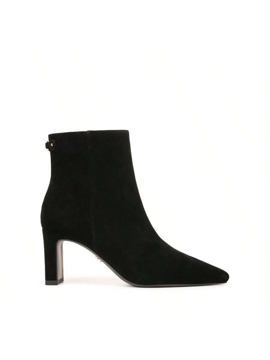 Sam Edelman Saige Ped Toe Mid Heel Ankle Booties 