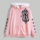 Fairycore Hooded Sweatshirt With Rhineston 