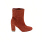 Michael Kors Ankle Boots In Orange Suede 