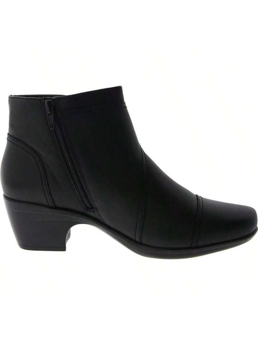 Clarks Womens Leather Comfort Ankle Boots 