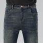 Men's Casual Versatile Stretch Jeans – Mid-Waist, Comfortable 