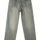 Men's Non-Stretch Regular Fit Straight-Leg Denim Pants Jeans 