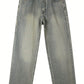 Men's Non-Stretch Regular Fit Straight-Leg Denim Pants Jeans 