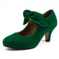 Women's Mary Jane Pumps with Heel 