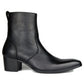 OSSTONE Dress Boots Chelsea Designer Boots Black 