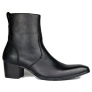 OSSTONE Dress Boots Chelsea Designer Boots Black 