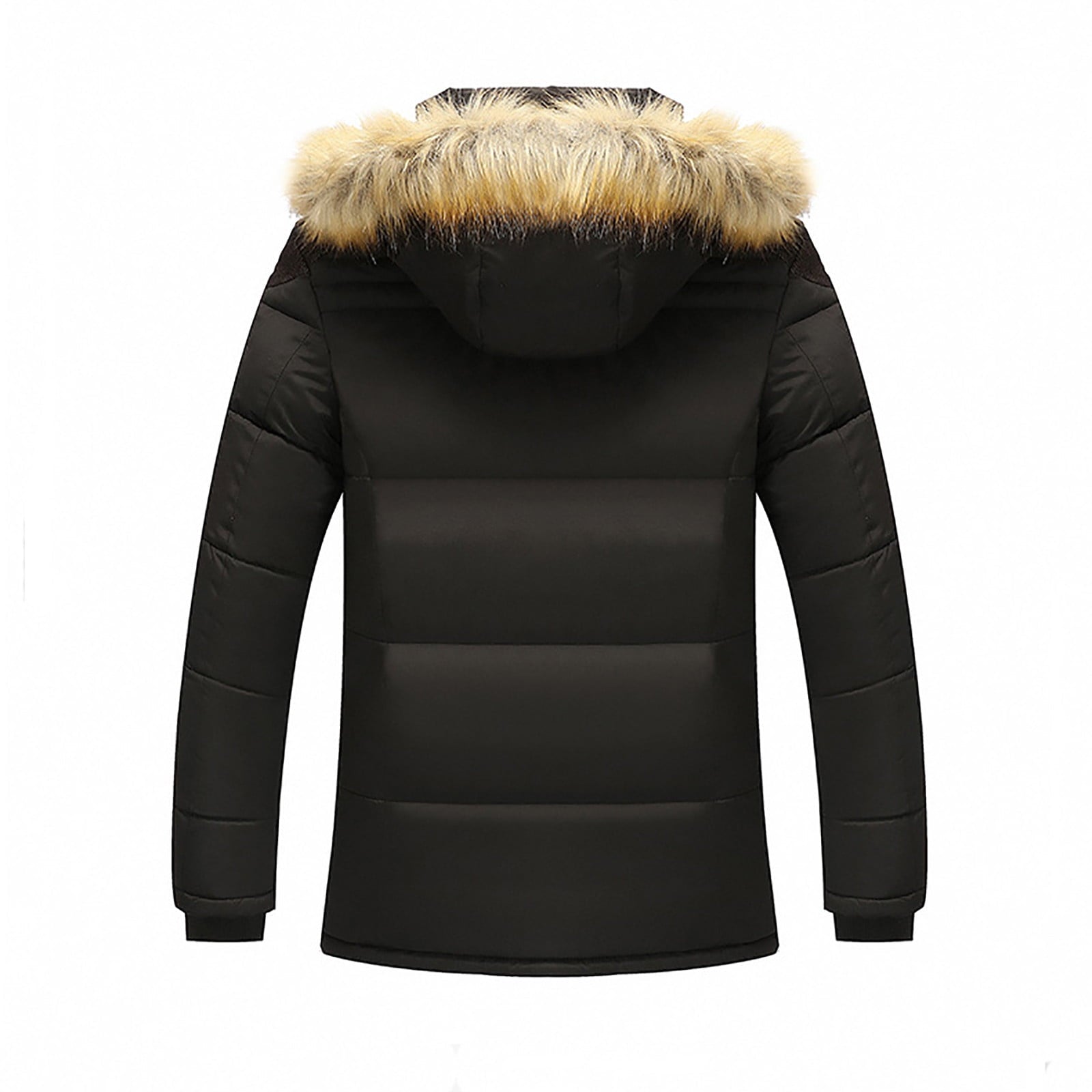 Winter Jackets for Men, Men's Winter Thickened Plus Size Coat 