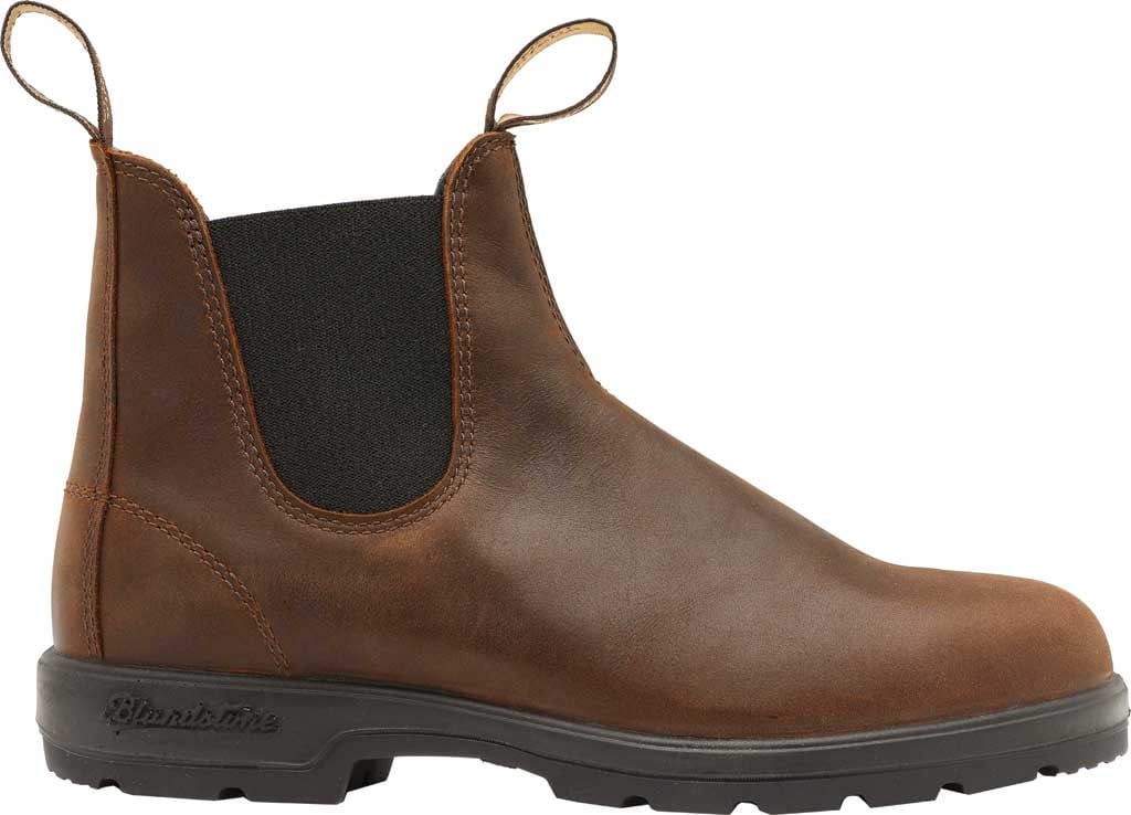 Blundstone Antique Brown Super 550 Series Chelsea Boots 