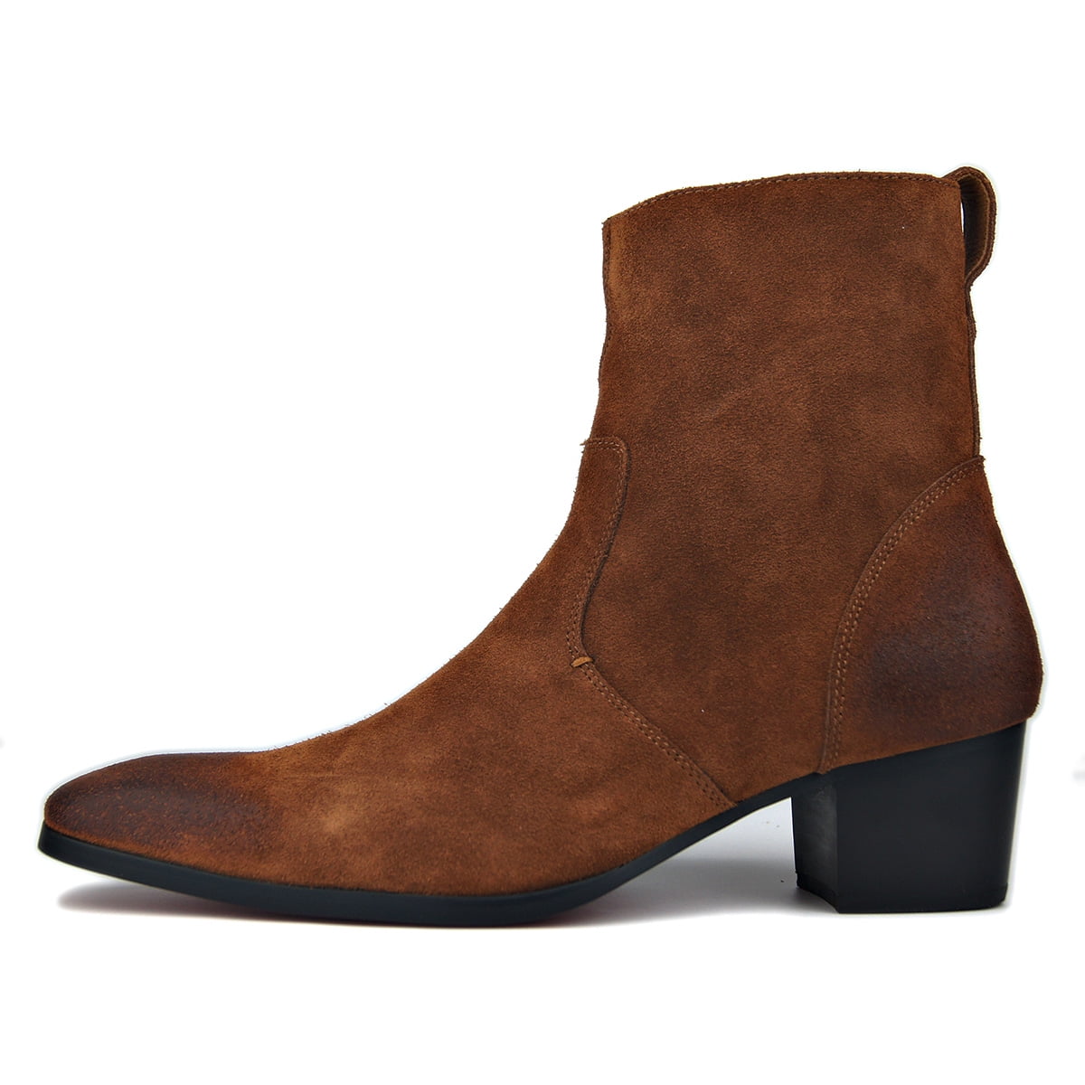 Suede Brown OSSTONE Dress Boots Chelsea Designer Boots 