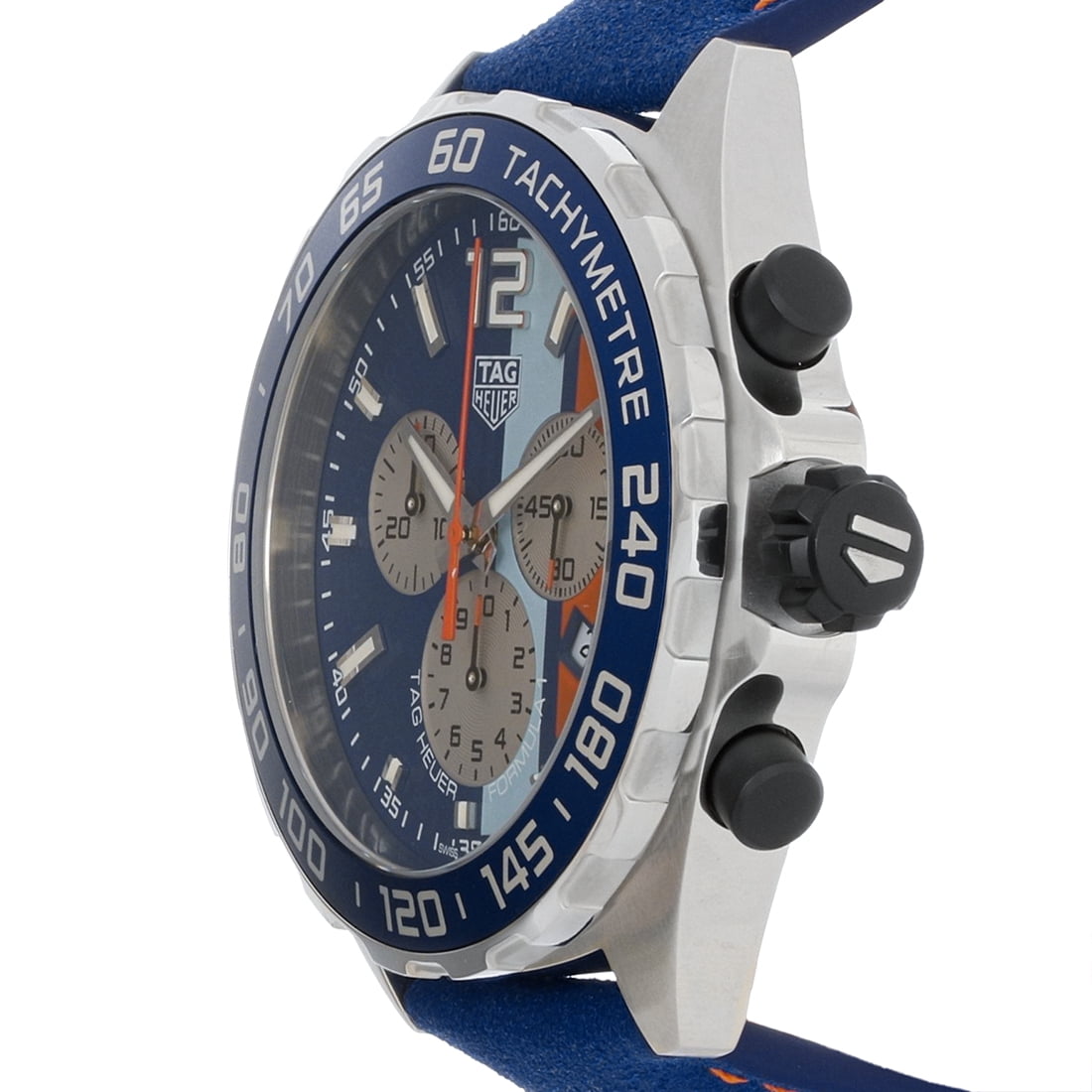 Tag Heuer Men's Formula 1 Gulf SE Quartz Chronograph  Watch 