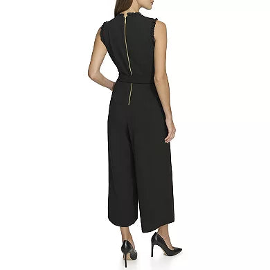 Andrew Marc Ruffle Jumpsuit 