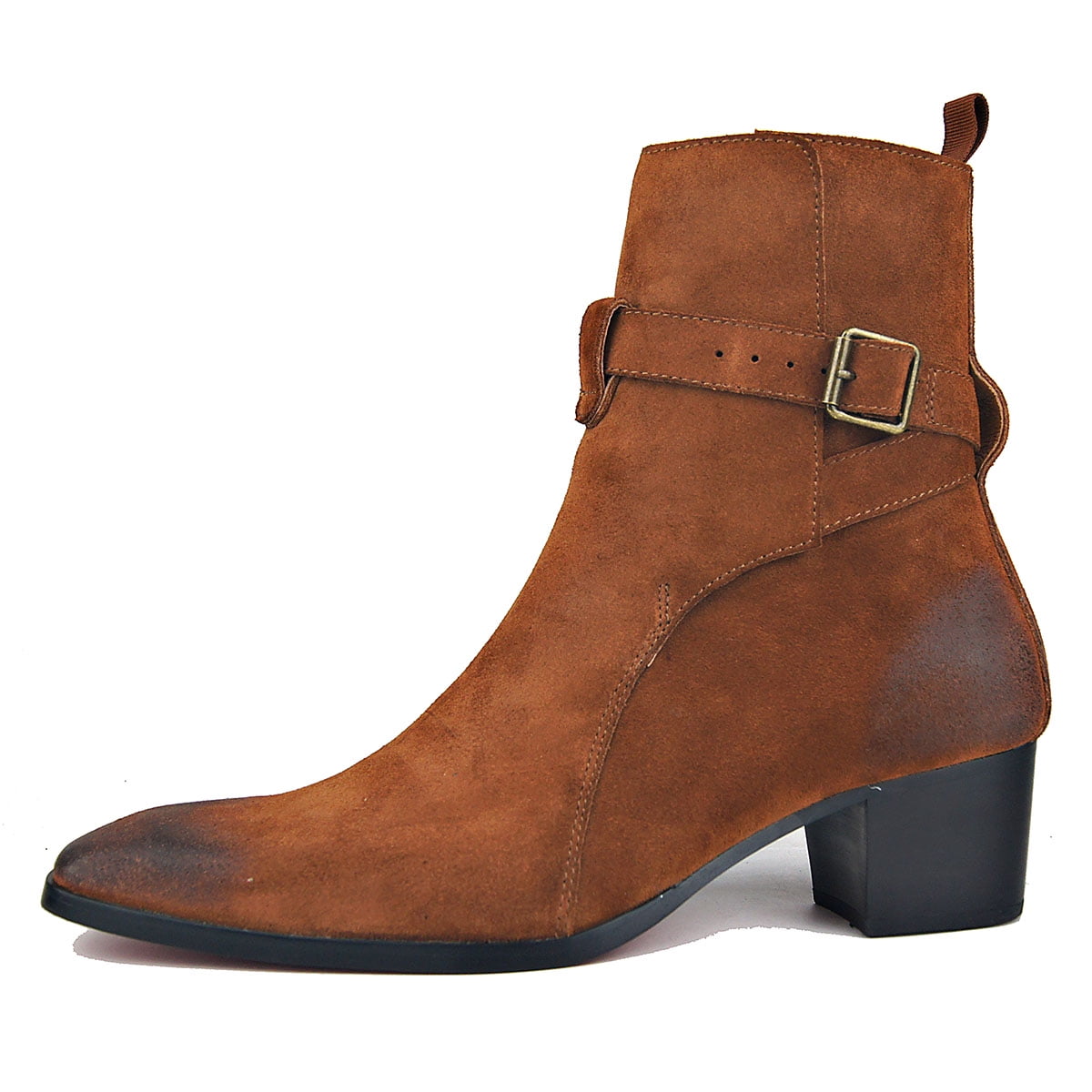 Suede Brown OSSTONE Dress Boots Chelsea Designer Boots 