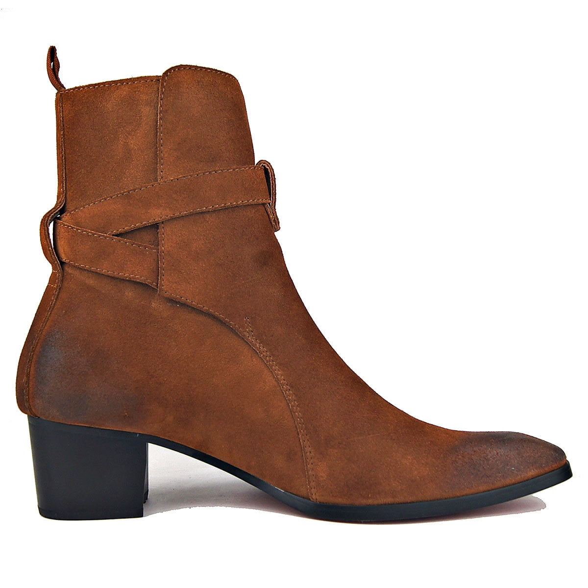 Suede Brown OSSTONE Dress Boots Chelsea Designer Boots 