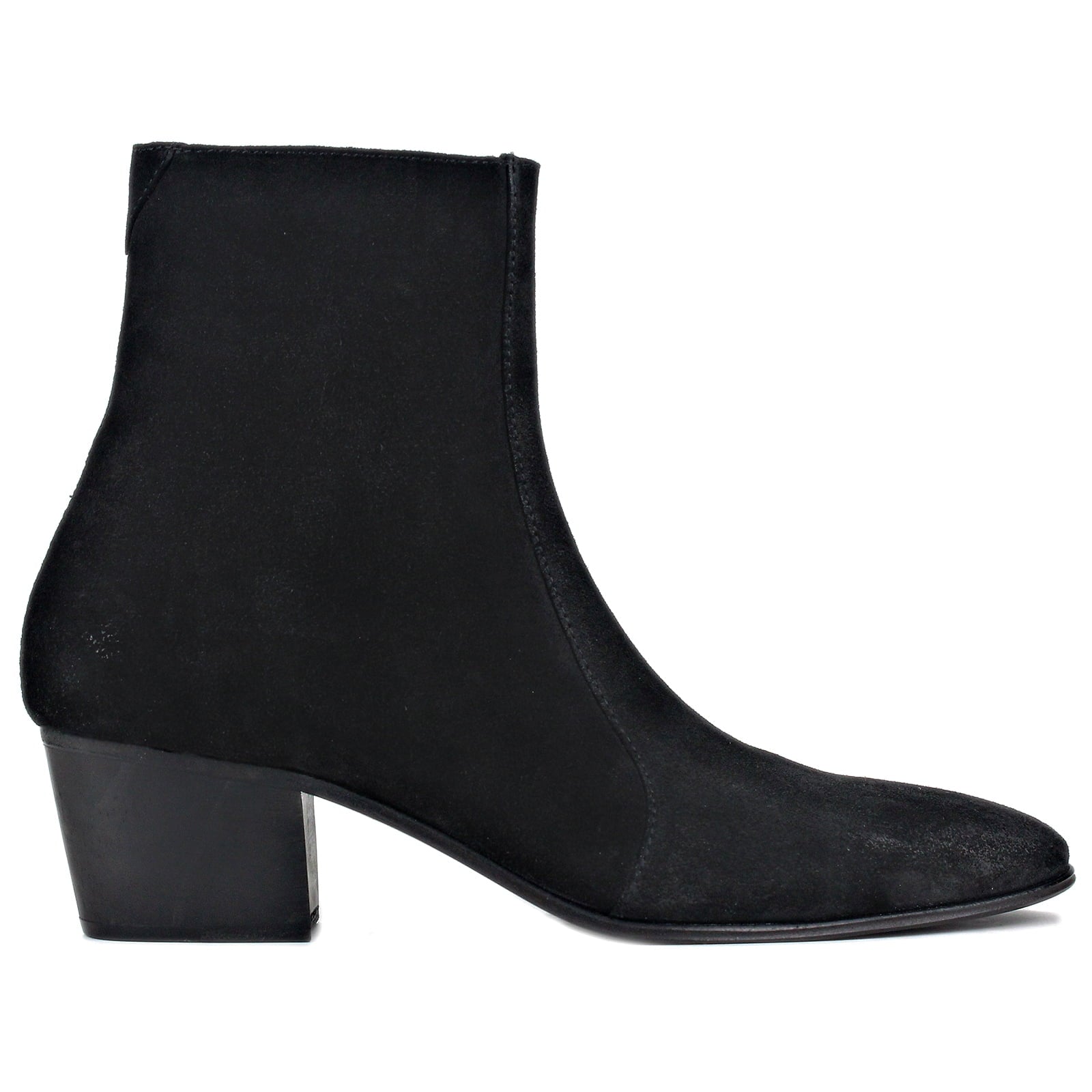 Suede Black OSSTONE Dress Boots Chelsea Designer Boots for Men 