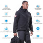 DEWBU Heated Jacket for Men, Soft Shell Heated Coat 