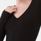 No Boundaries Double Layer Bodysuit with Long Sleeves, 2-Pack 