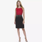 Andrew Marc Sleeveless  Short Sheath Dress 