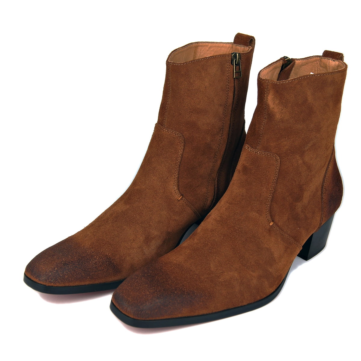 Suede Brown OSSTONE Dress Boots Chelsea Designer Boots 