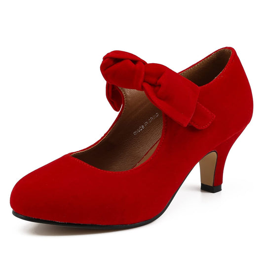 Women's Mary Jane Pumps with Heel 