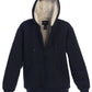 Gioberti Men Heavyweight Sherpa Lined Fleece Hoodie Jacket 